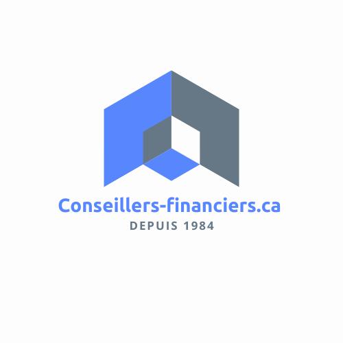 Logo de Conseillers-financiers.ca, une entreprise offrant des services de consultation financière depuis 1984.