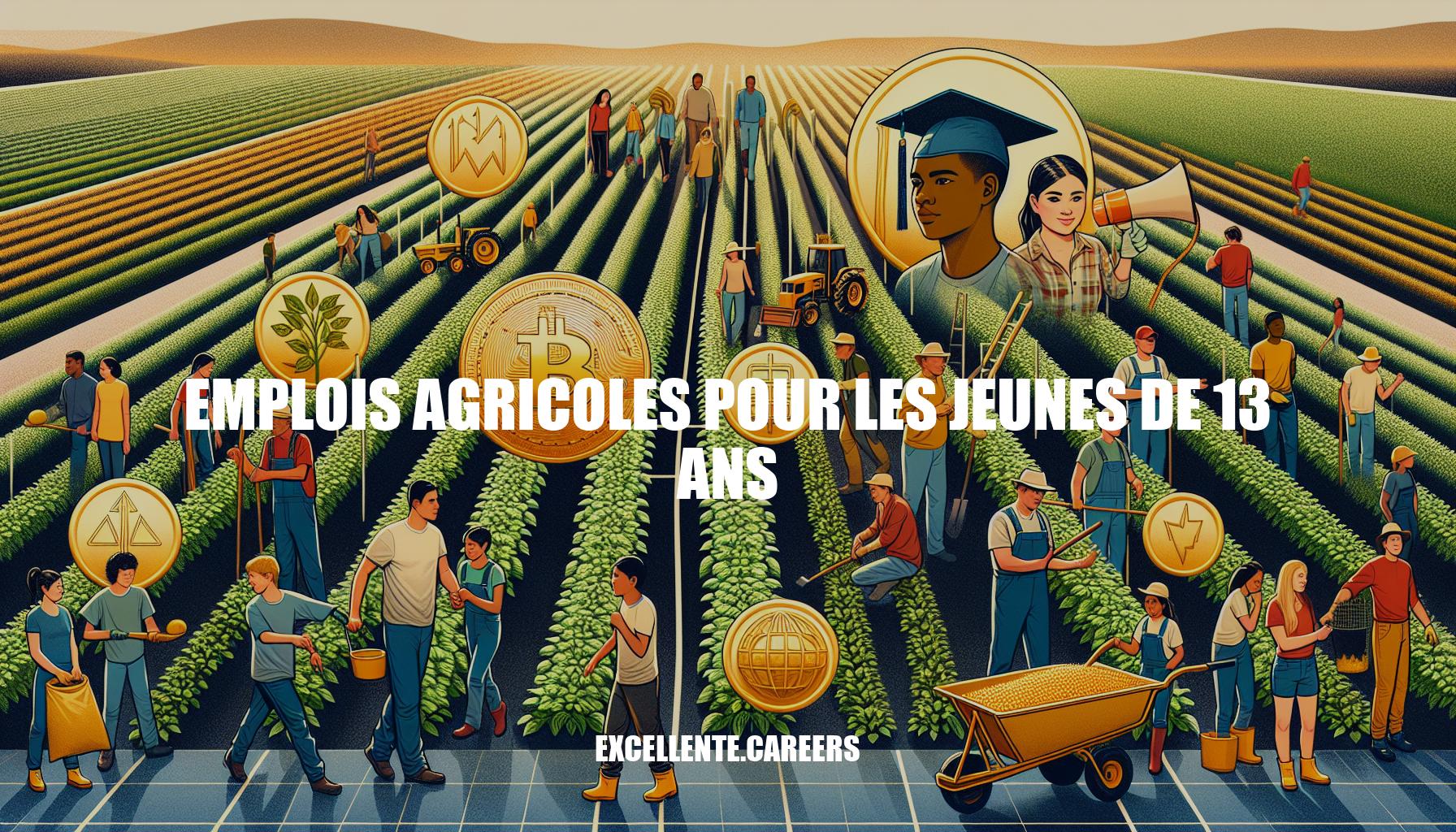 Emplois agricoles pour les jeunes de 13 ans : avantages et opportunités