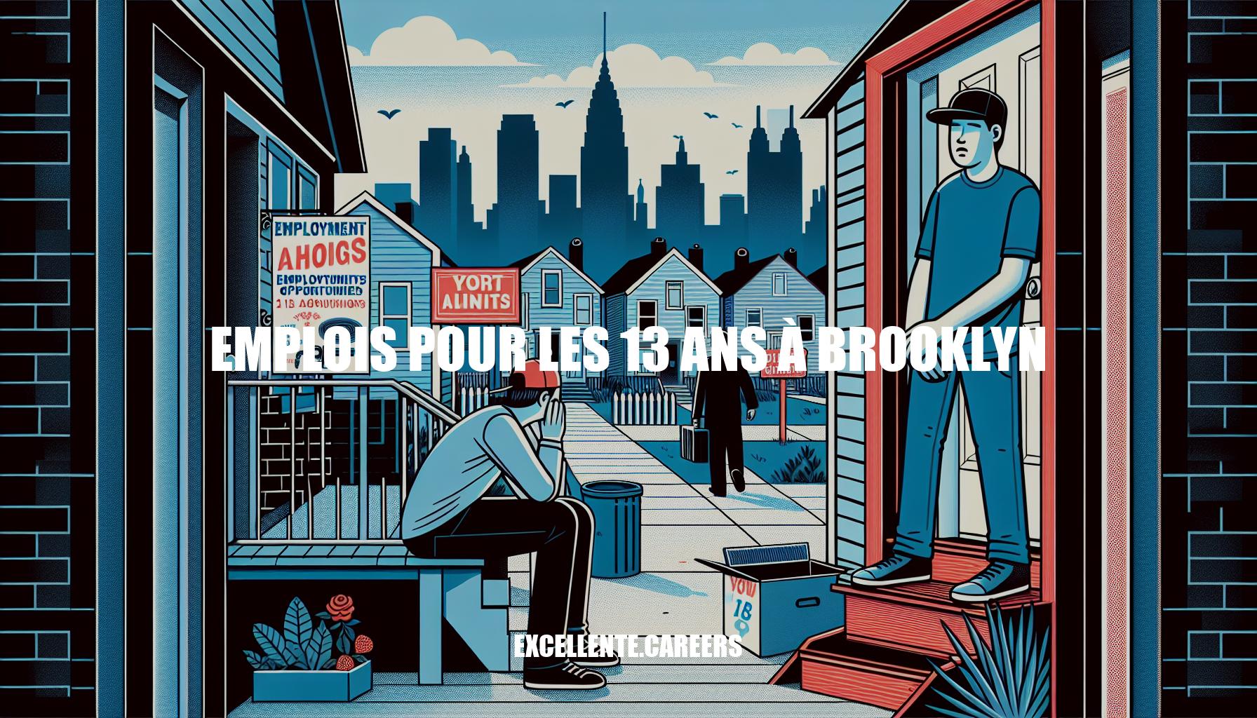 Emplois pour les 13 ans à Brooklyn: Options et Opportunités