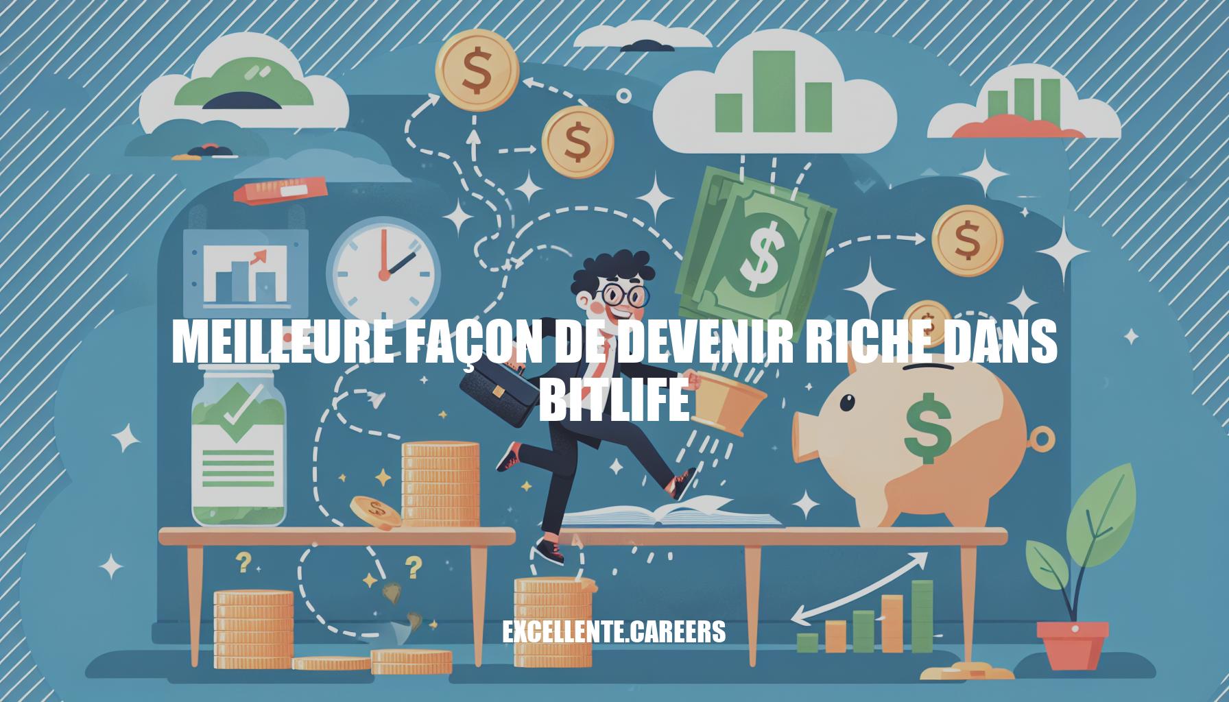 Meilleure façon de devenir riche dans Bitlife