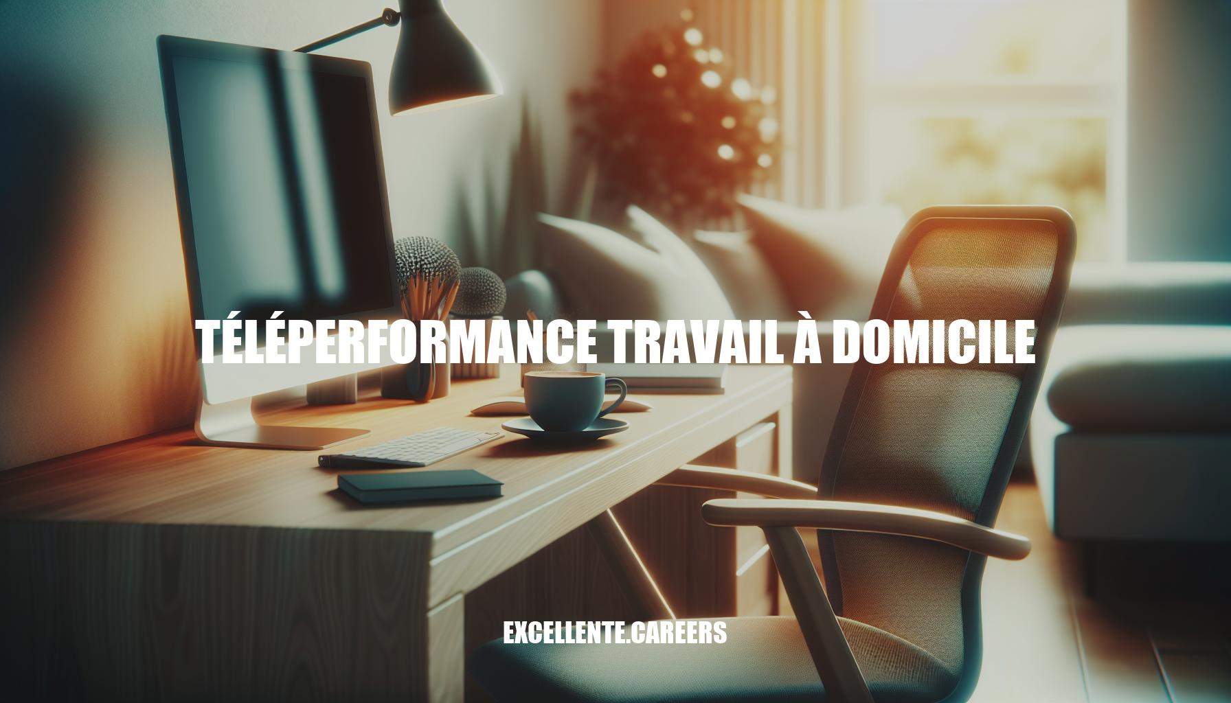 Travail à Domicile avec Téléperformance