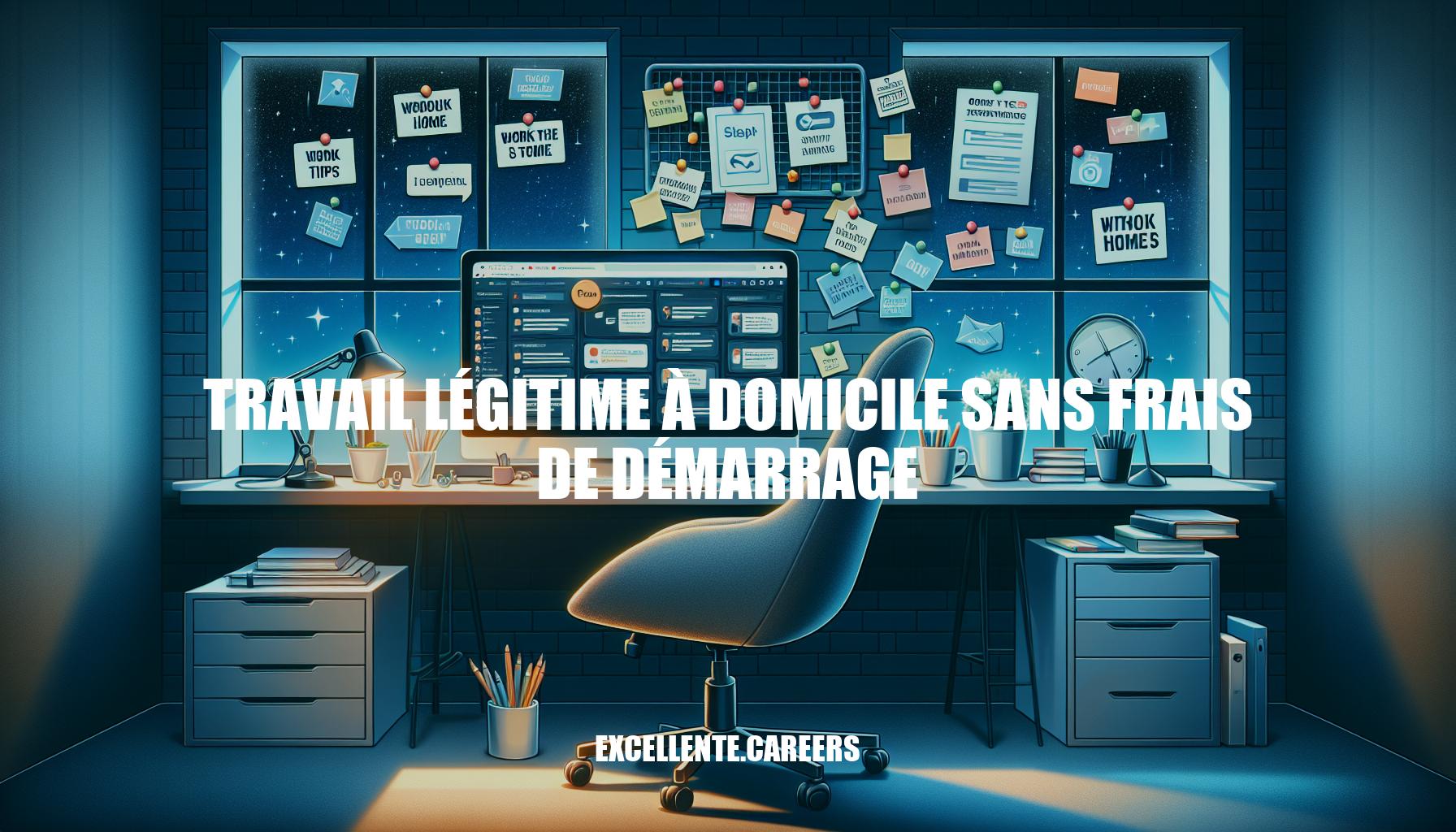 Travail légitime à domicile sans frais de démarrage : Conseils essentiels